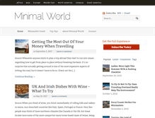 Tablet Screenshot of minimalworld.com